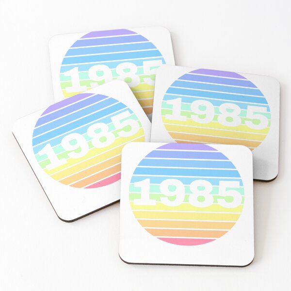 Item preview, 1985 vintage sunset colorful designed and sold by ZoesAttic.
