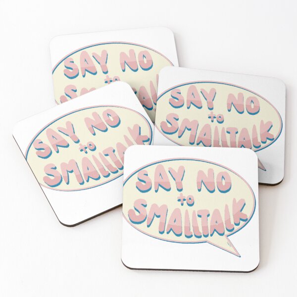 Item preview, Small talk bad designed and sold by studiosgetty.