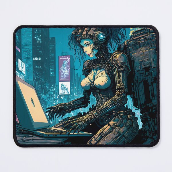 Item preview, hacker anime girl designed and sold by ManoloB.