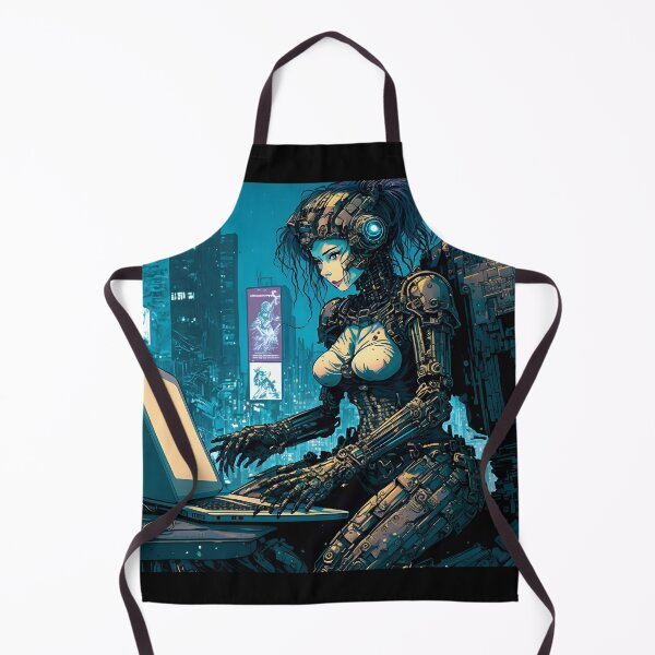 Item preview, hacker anime girl designed and sold by ManoloB.