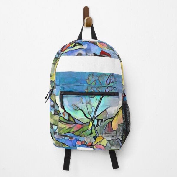 Item preview, Mountain landscape picture of Babbling Brook. Impressionist painting    designed and sold by Inspire-me-CYK.
