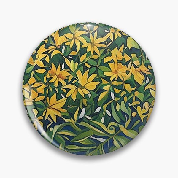 Item preview, Van Gogh Style Cluster of Yellow Flowers Design designed and sold by sunflowerlight.