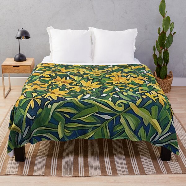 Item preview, Van Gogh Style Cluster of Yellow Flowers Design designed and sold by sunflowerlight.