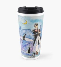 Corto Maltese with cats Travel Mug