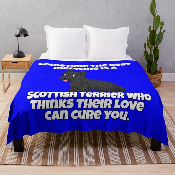 Item preview, Scottish Terrier Dog Owner Sometime The Best Medicine Is A Scottish Terrier designed and sold by fantasticdesign.