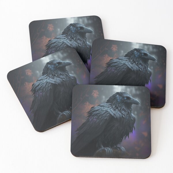 Item preview, Gothic Raven Print, Gothic Crow, Gothic Raven designed and sold by Globuwear.