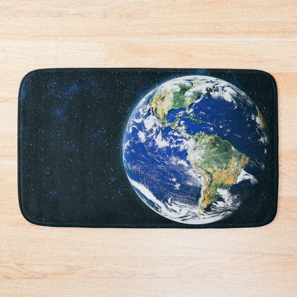 Item preview, Planet Earth view from space with world map designed and sold by professorguru.