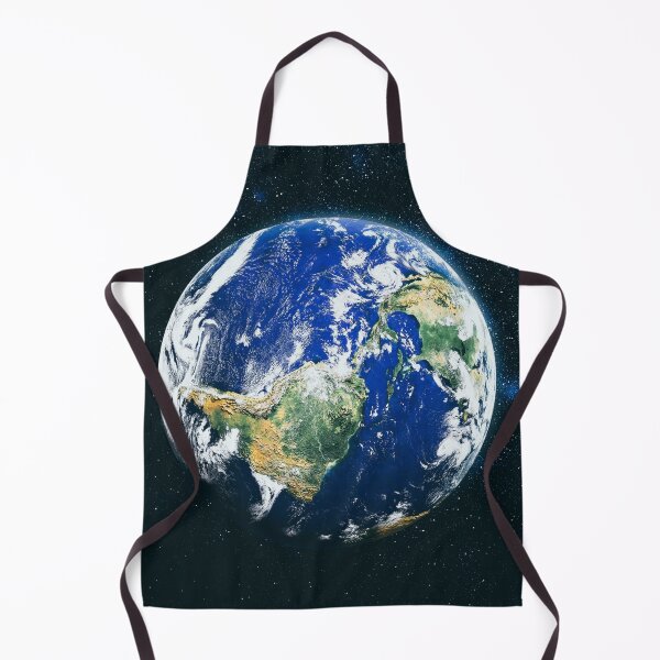 Item preview, Planet Earth view from space with world map designed and sold by professorguru.