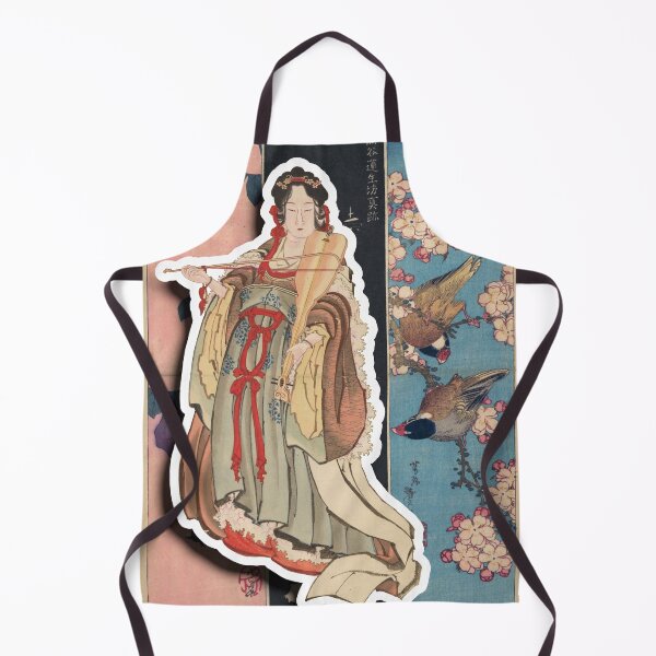 Item preview, Benten - Goddess of Love - with Birds - Katsushika Hokusai designed and sold by jade-cooper-art.