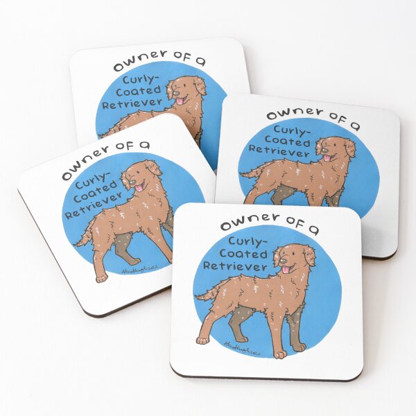 Item preview, Owner of a Curly-Coated Retriever designed and sold by Miss-A-McQ-Art.
