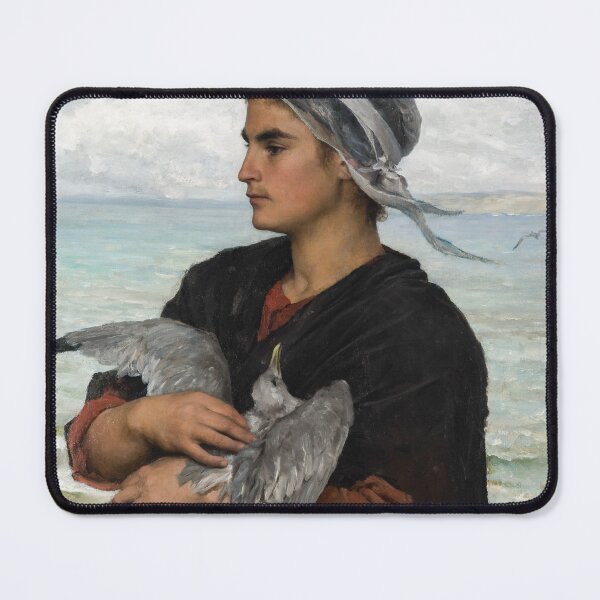 Item preview, The Wounded Seagull by Jules Breton, 1878 designed and sold by Vintage Wall Art.