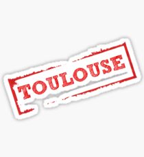 TOULOUSE stamp Sticker