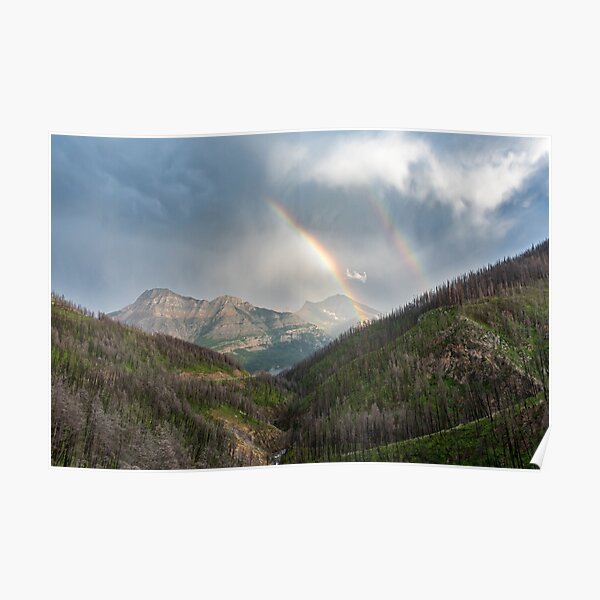 Northern Latitudes - Akamina Parkway, Waterton National Park Poster