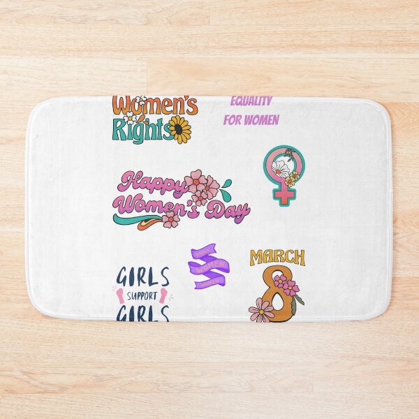 Item preview, womens day-floral symbol-8th march  pack designed and sold by ZoesAttic.