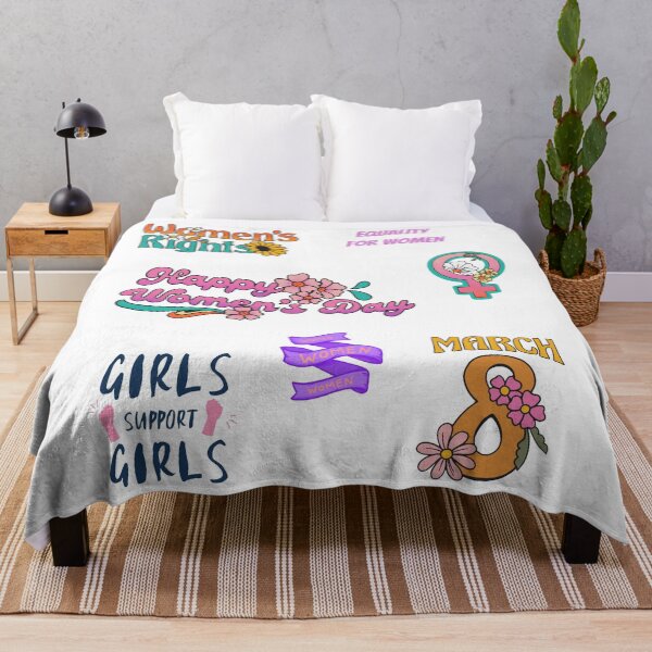 Item preview, womens day-floral symbol-8th march pack designed and sold by ZoesAttic.