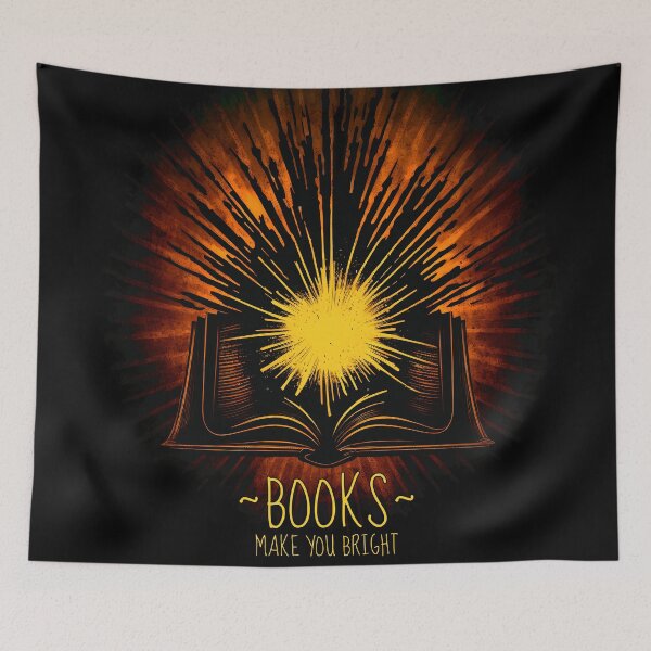 Item preview, Books Make You Bright designed and sold by john-ess.