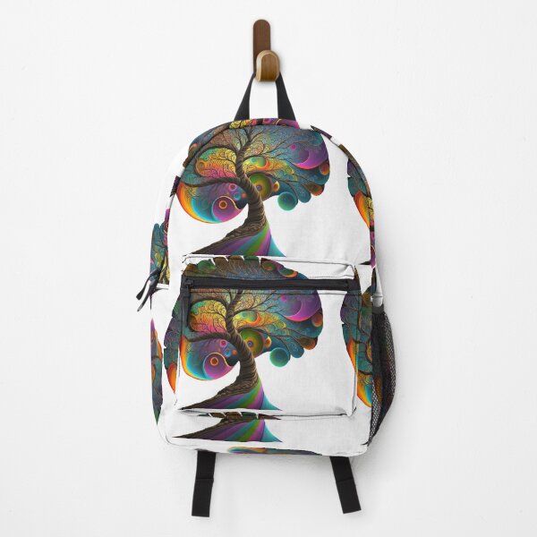 Item preview, Bonzai Tree Fibonacci Style Rainbow Colourful Nature designed and sold by RAGANADesign.