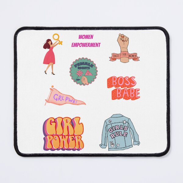 Item preview, womens day-women empowerment-boss babe-girls rule  pack designed and sold by ZoesAttic.