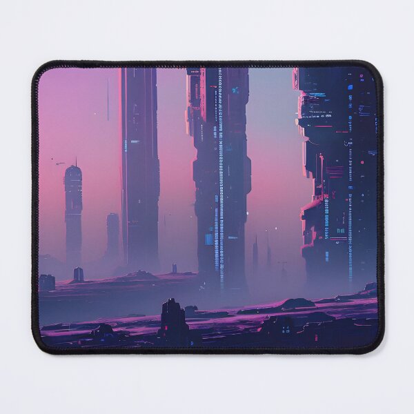 Item preview, dystopia sunset illustration retro designed and sold by AbundanceMind.