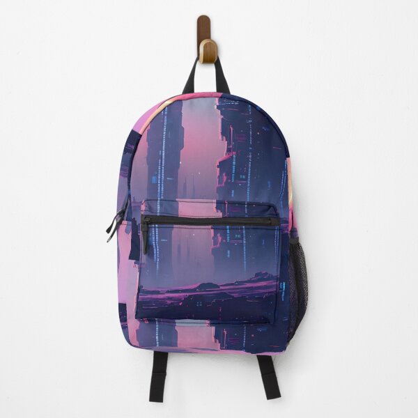 Item preview, dystopia sunset illustration retro designed and sold by AbundanceMind.