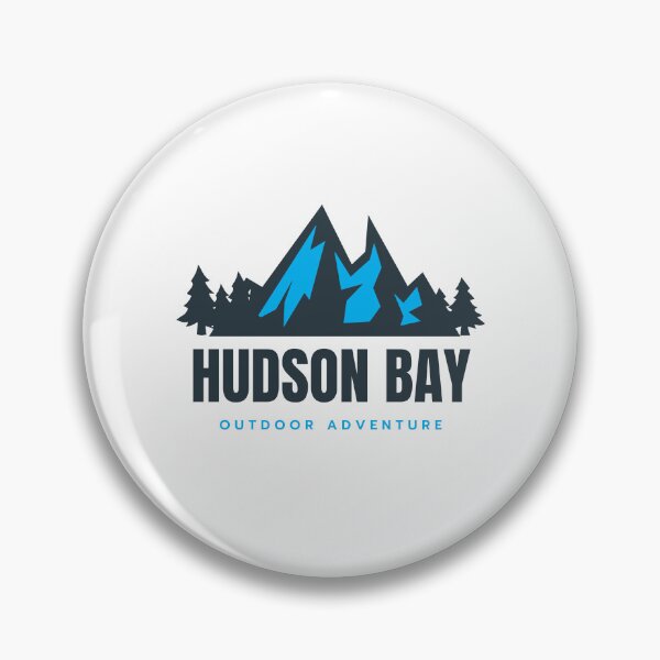 Item preview, Hudson Bay in Canada, British Columbia, North America - Mountain Outdoor Adventure Snowboard Ski Hiking Vintage Logo designed and sold by Vintage-TM.