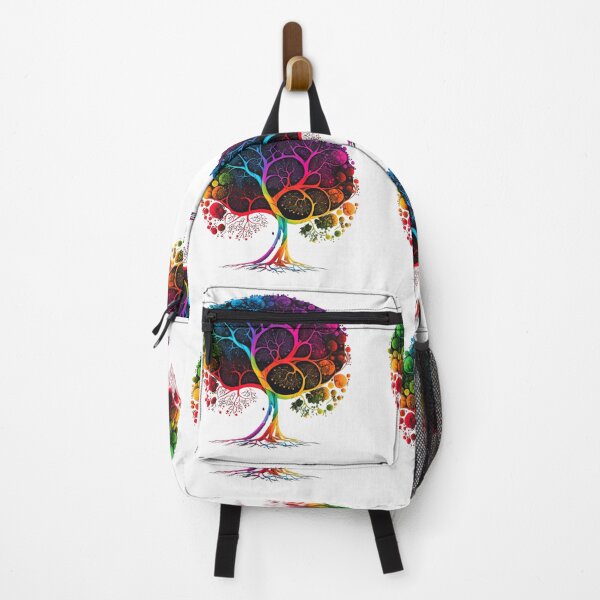 Item preview, Bonzai Tree Fibonacci Style Rainbow Colourful Nature designed and sold by RAGANADesign.