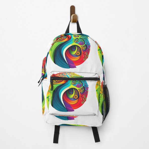 Item preview, Bonzai Tree Fibonacci Style Rainbow Colourful Nature designed and sold by RAGANADesign.