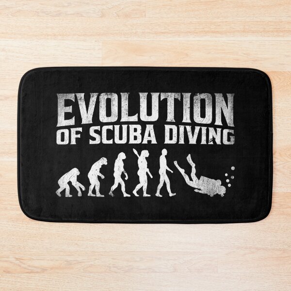 Item preview, Evolution of Scuba Diving | Funny Man Scuba Diver Ocean Dive designed and sold by Creativy.