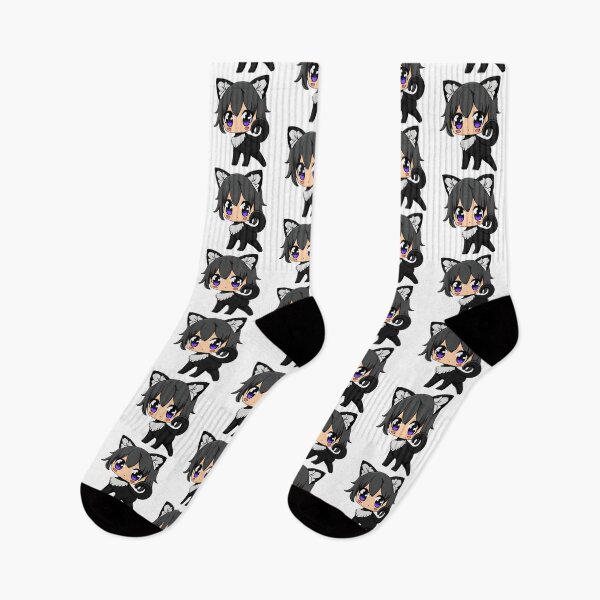 Item preview, Anime Black Cat Girl With Cat Ears designed and sold by withdiamonds.