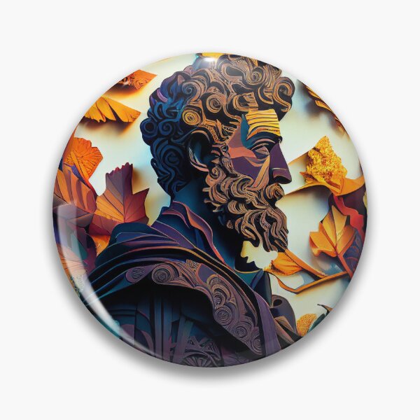 Aperçu de l'œuvre Marc Aurèle Memento Mori créée et vendue par pathsofmeaning.