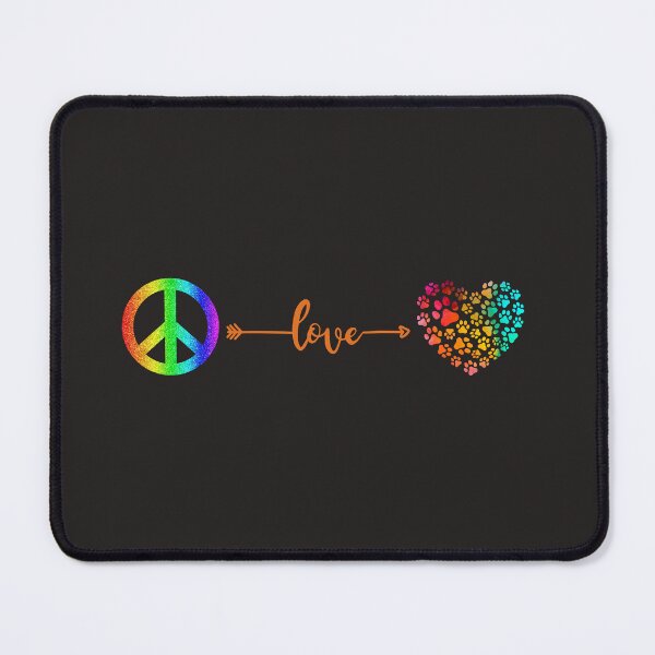 Item preview, Peace Love and Dog Paws. Peace Love and Huskies. Peace Love and Pugs designed and sold by Doggymadness.