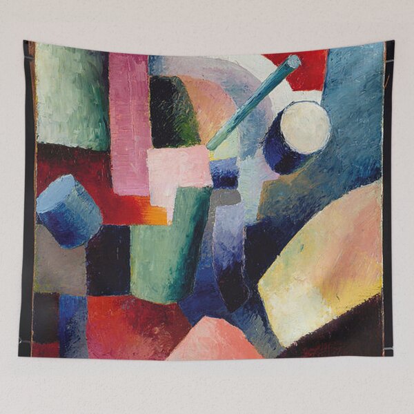 Item preview, Colored Composition of Forms designed and sold by tomorrowsart.