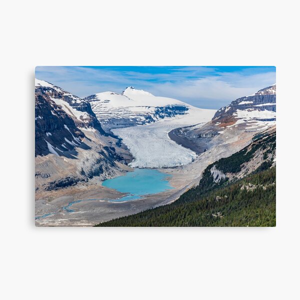 Northern Latitudes - Saskatchewan Glacier Canvas Print