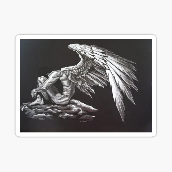 Mourning Sticker
