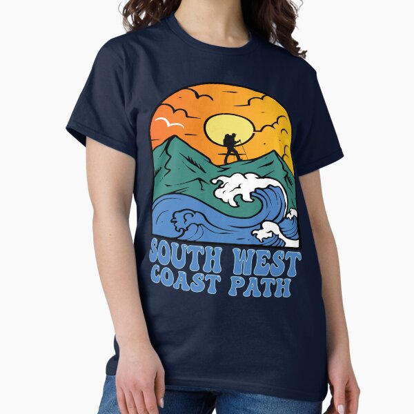 Item preview, Walking South West Coast Path, Hiking coasts ways and rivers designed and sold by Surfer Dave Designs.