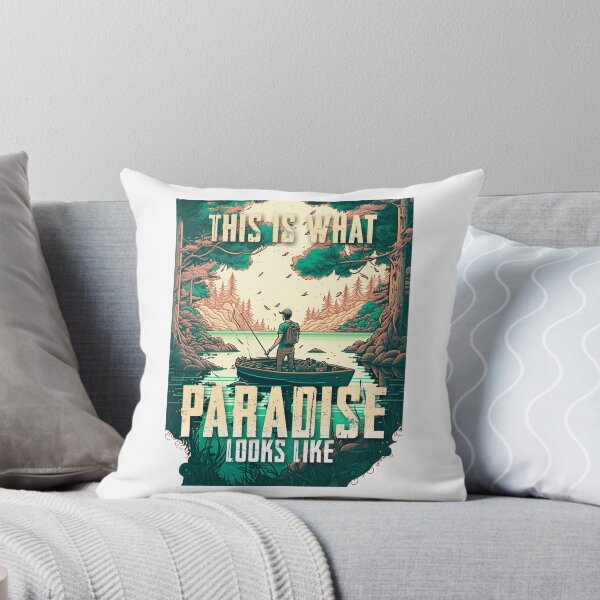 Item preview, Fishing is Paradise designed and sold by rodmendonca.