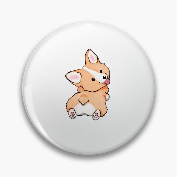 Item preview, Splooting Corgi designed and sold by haakondesign.