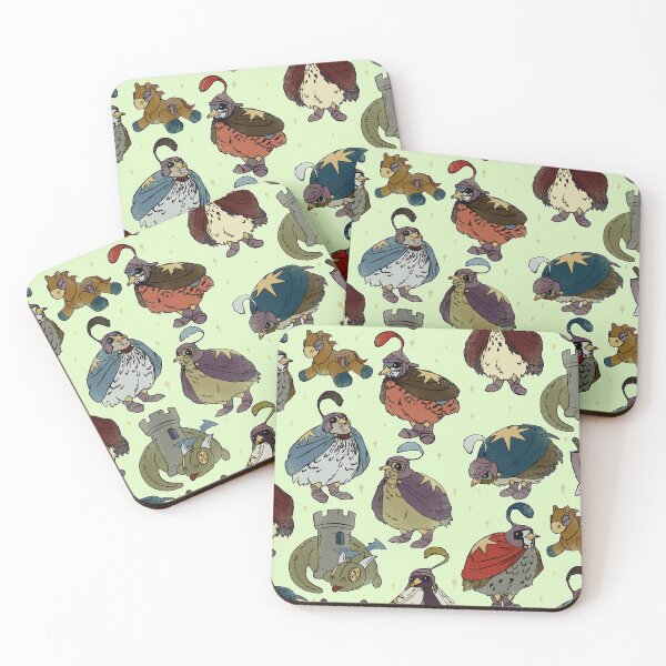 Item preview, Quail Knights and Stars Day Pattern designed and sold by Quail and Friends.