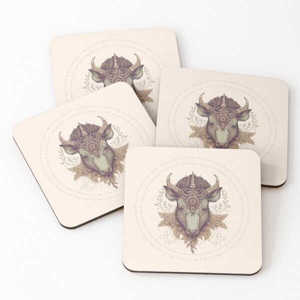 Item preview, Spiritual wild floral sacred animal designed and sold by Alican Yavuzbarut.