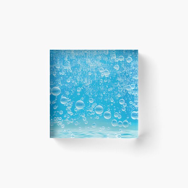 Item preview, Blue Water Bubbles designed and sold by faizaart.