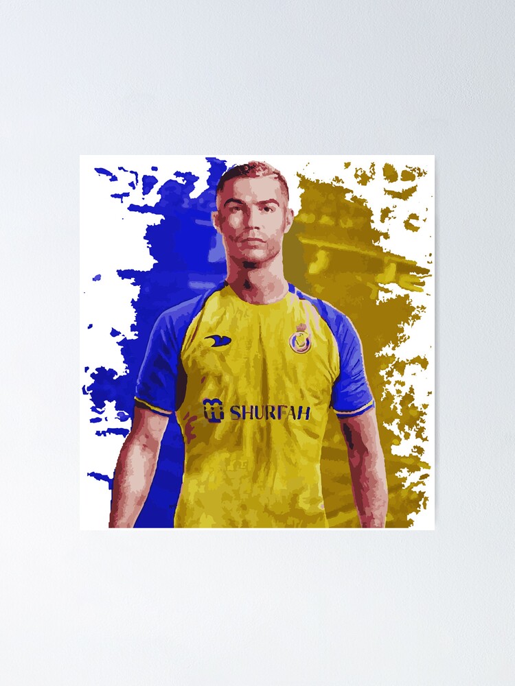 Ronaldo Cr7 Al Nassr Poster For Sale By Store Teto Redbubble 5215