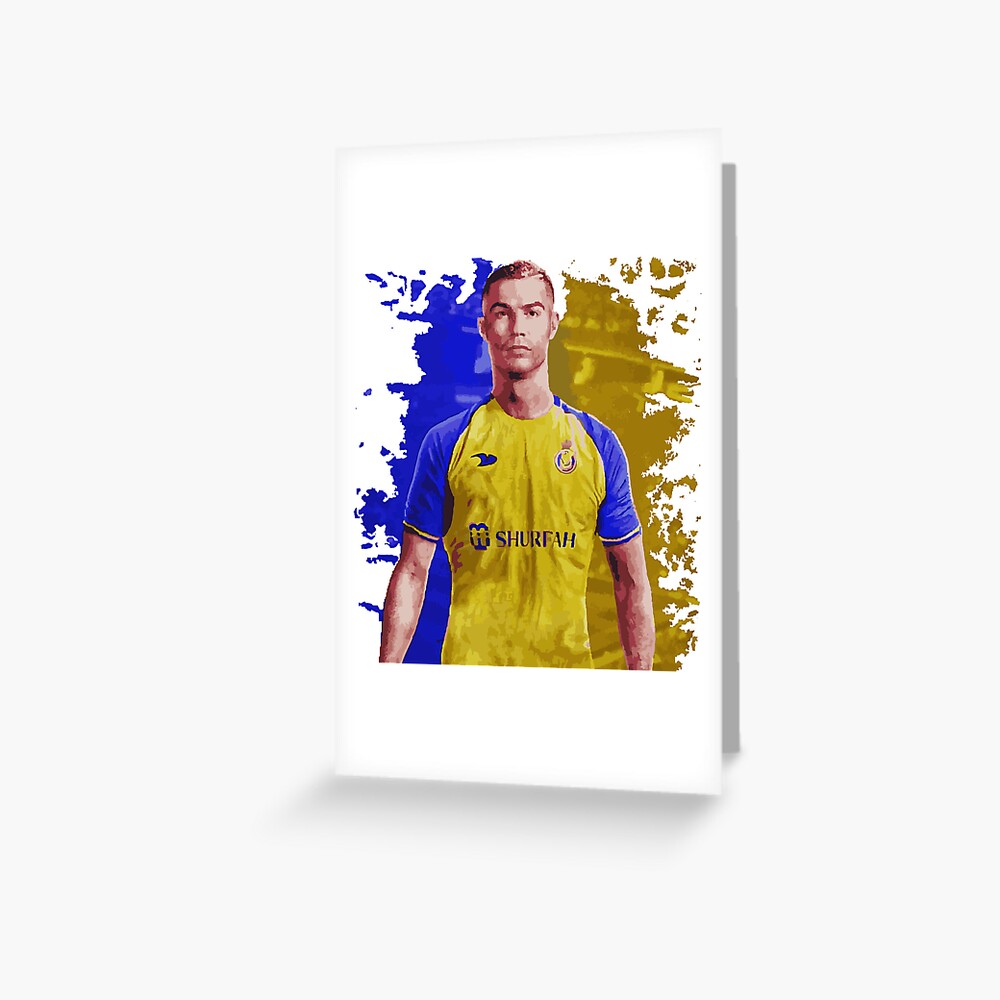 Ronaldo Cr7 Al Nassr Greeting Card For Sale By Store Teto Redbubble 8404