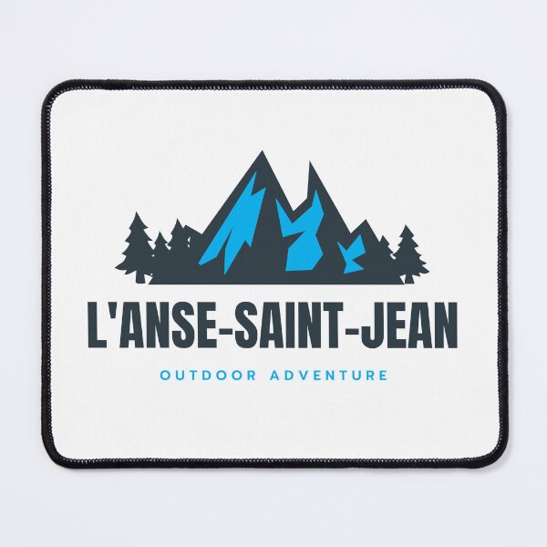 Item preview, L'Anse-Saint-Jean in Quebec, Saguenay–Lac-Saint-Jean, Canada, North America - Mountain Outdoor Adventure Snowboard Ski Hiking Vintage Logo designed and sold by Vintage-TM.
