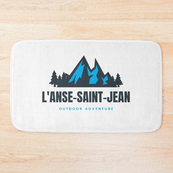 Item preview, L'Anse-Saint-Jean in Quebec, Saguenay–Lac-Saint-Jean, Canada, North America - Mountain Outdoor Adventure Snowboard Ski Hiking Vintage Logo designed and sold by Vintage-TM.