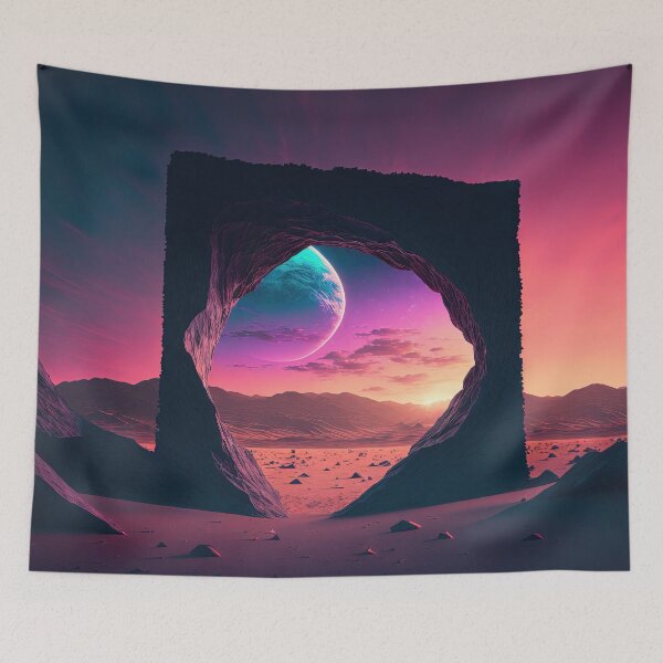 Item preview, Beyond the Neon Horizon designed and sold by Mullet Monkey.