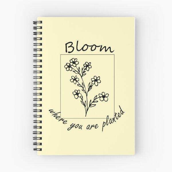 Item preview, Bloom where you are planted - Yellow designed and sold by 3rdbrewdesign.