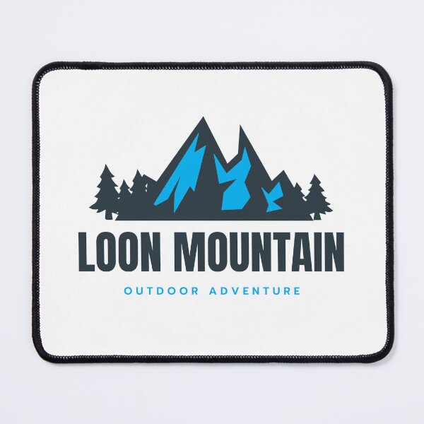 Item preview, Loon Mountain in Lincoln, Grafton, New Hampshire, USA, North America - Mountain Outdoor Adventure Snowboard Ski Hiking Vintage Logo designed and sold by Vintage-TM.