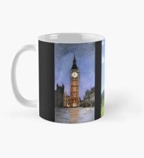 Landmark Towers - Big Ben - Eiffel Tower - Tower of Pisa Mug