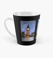 Landmark Towers - Big Ben - Eiffel Tower - Tower of Pisa Tall Mug