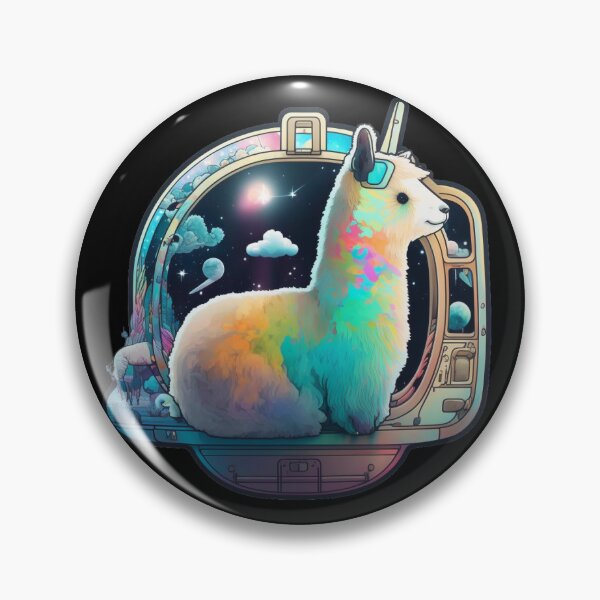 Item preview, Space Llama designed and sold by Black-Glove.